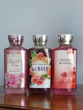 *🆕 Bath & Body Works Shower Gel 3 Pc Set, Each Contains 10 Ounces, ALL NEW